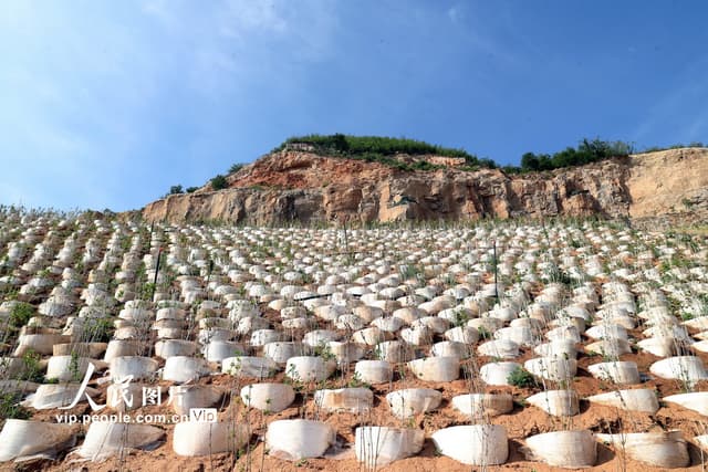 河北井陉:矿山修复治理 改善生态环境