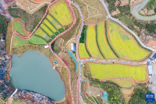 武汉江夏:昔日旧矿场 今朝好风光