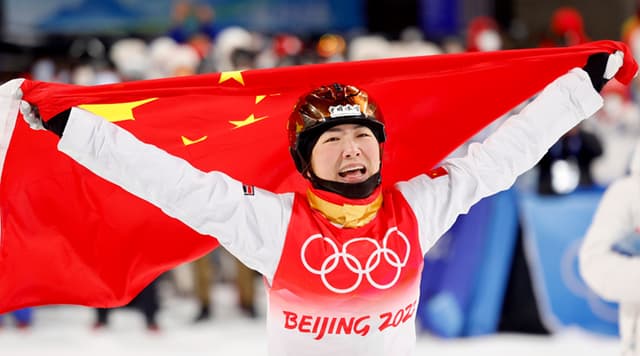 第五金!徐梦桃摘得自由式滑雪女子空中技巧冠军